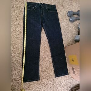 RSQ Blue Skinny Jeans with Contrast Stitching